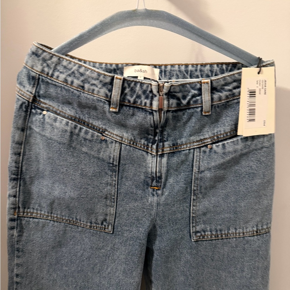 ba&sh Women's High Rise Denim Jeans
